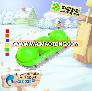 Plastic snowball maker set